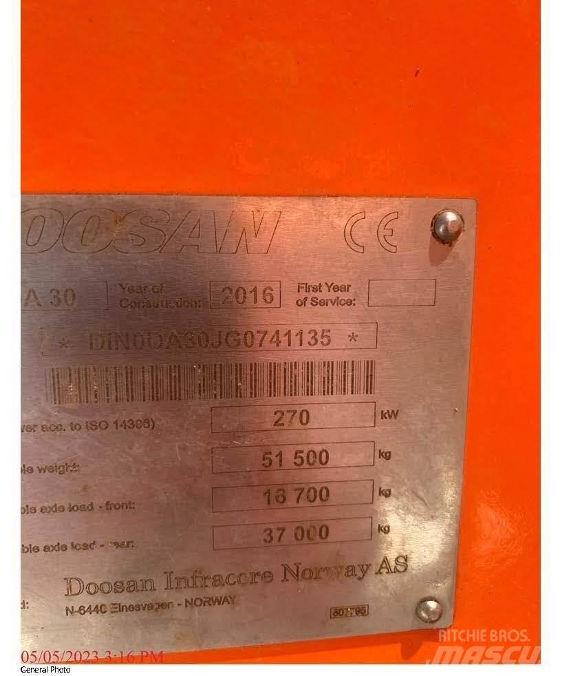Doosan DA30 Zglobni demperji