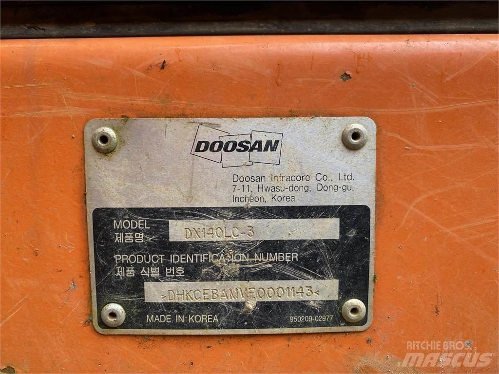 Doosan DX140 LC-3 Bagri goseničarji