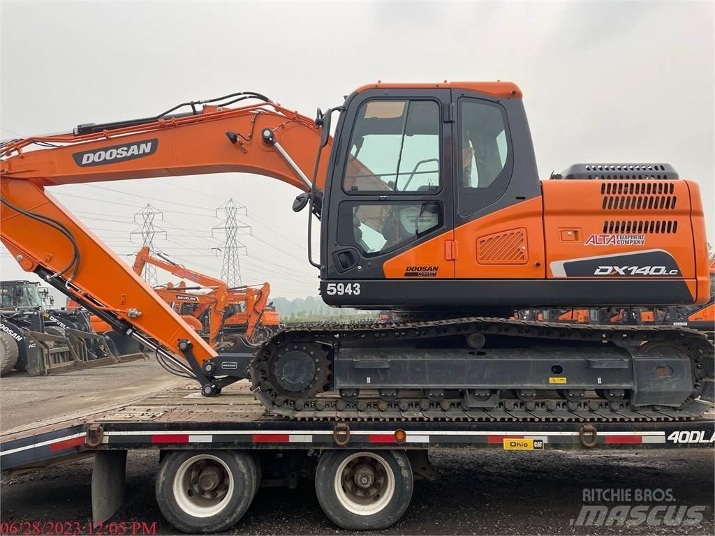 Doosan DX140 LC-5 Bagri goseničarji