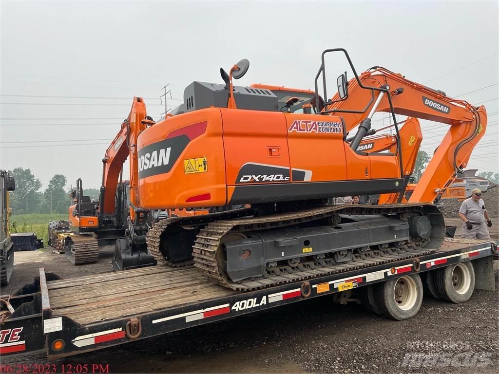 Doosan DX140 LC-5 Bagri goseničarji