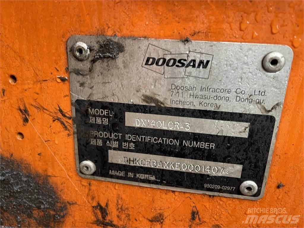 Doosan DX140 LCR-3 Bagri goseničarji