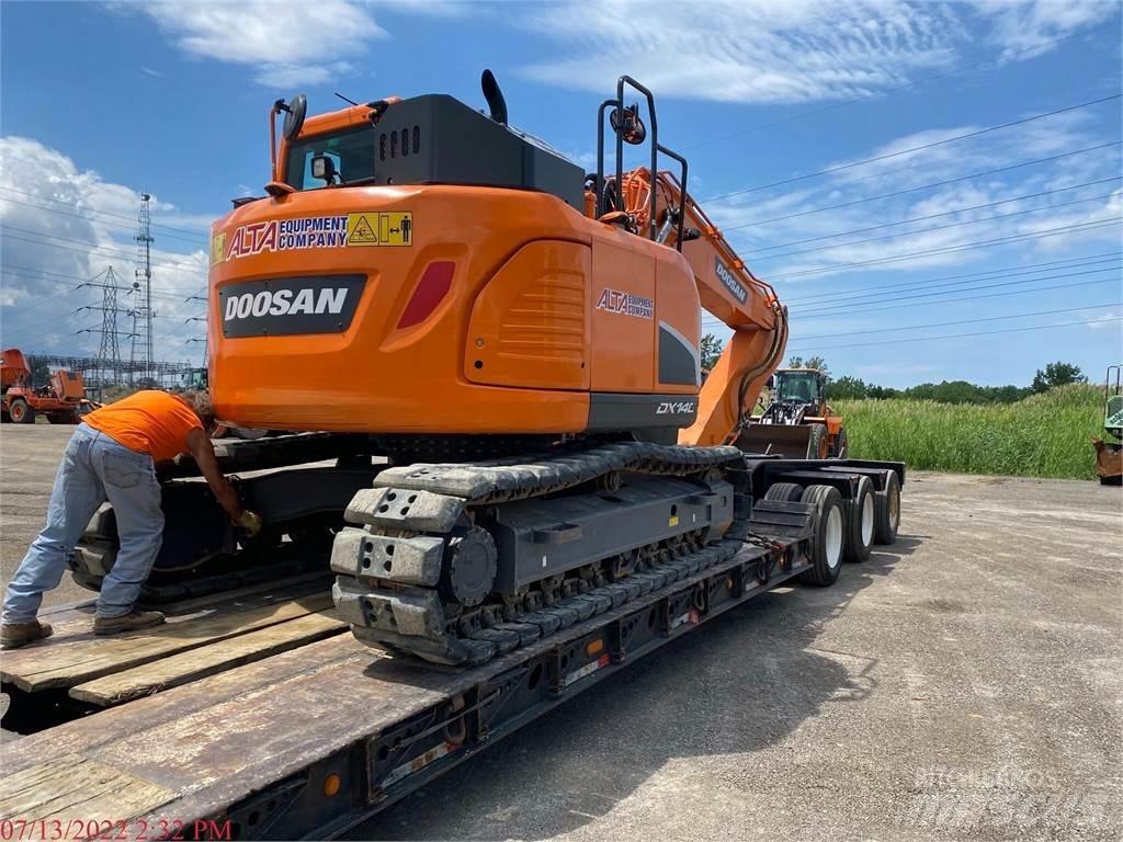 Doosan DX140 LCR-5 Bagri goseničarji