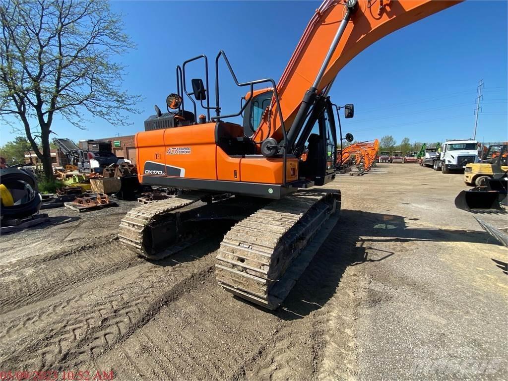 Doosan DX170 LC-5 Bagri goseničarji
