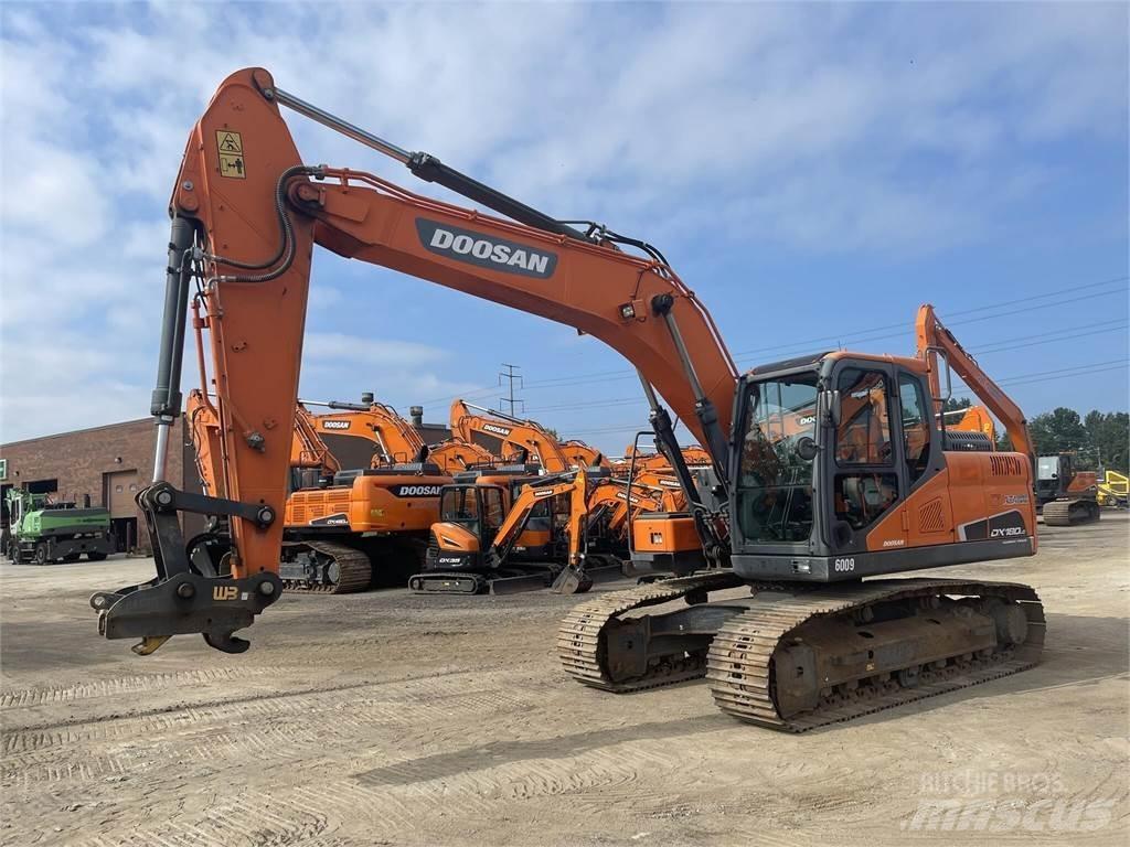 Doosan DX180 LC-5 Bagri goseničarji