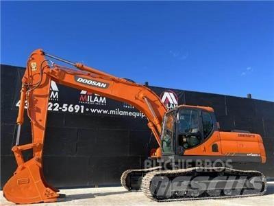 Doosan DX225 LC Bagri goseničarji