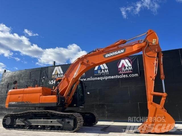 Doosan DX225 LC Bagri goseničarji