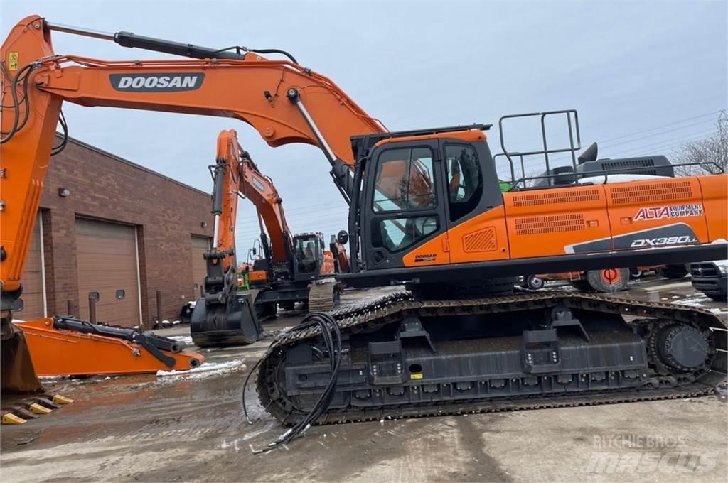 Doosan DX380 LL-5 Bagri goseničarji