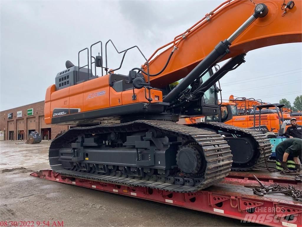 Doosan DX490 LC-5 Bagri goseničarji