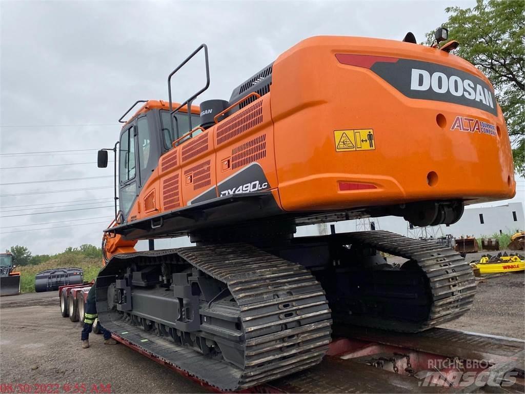 Doosan DX490 LC-5 Bagri goseničarji