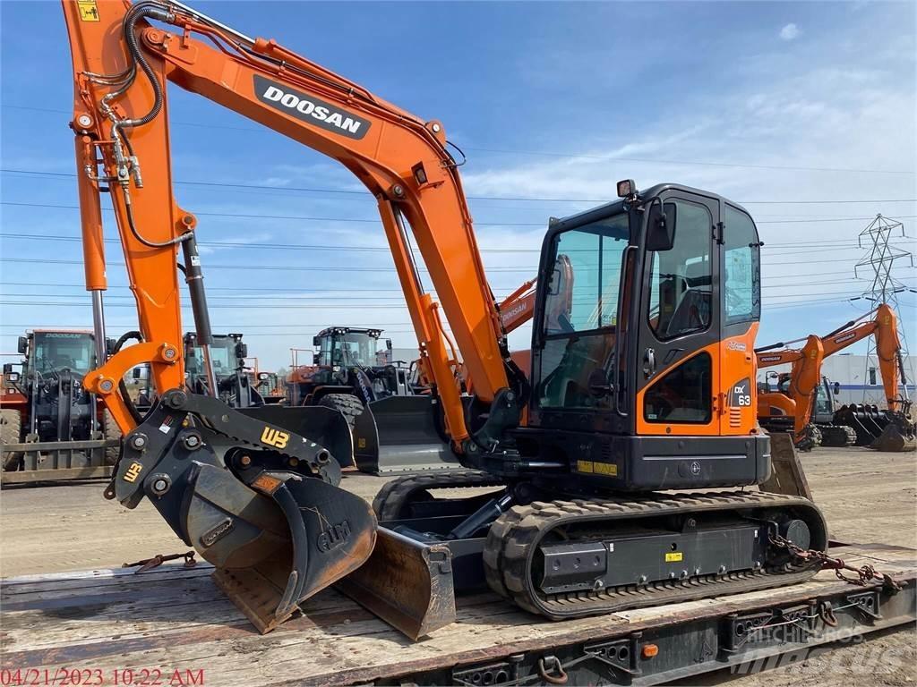 Doosan DX63-3 Bagri goseničarji