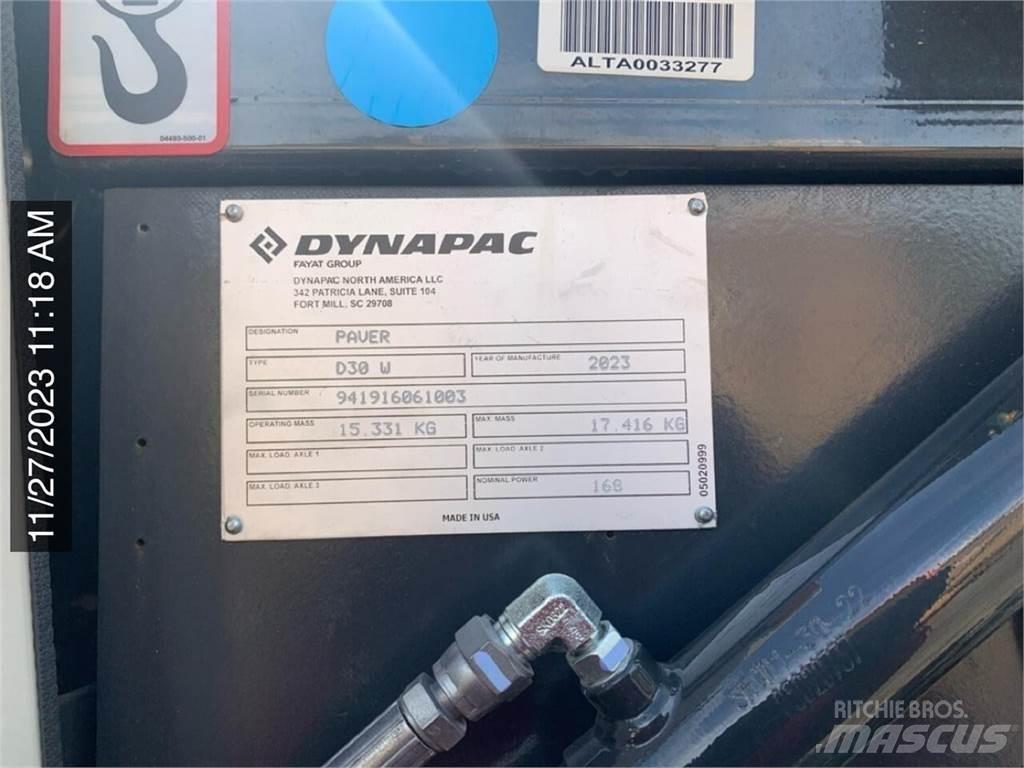 Dynapac D30W Asfaltni finišerji