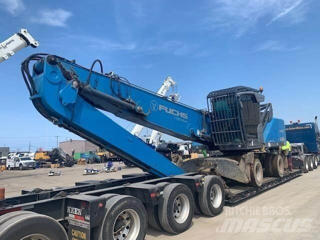 Fuchs MHL340 Bagri na kolesih