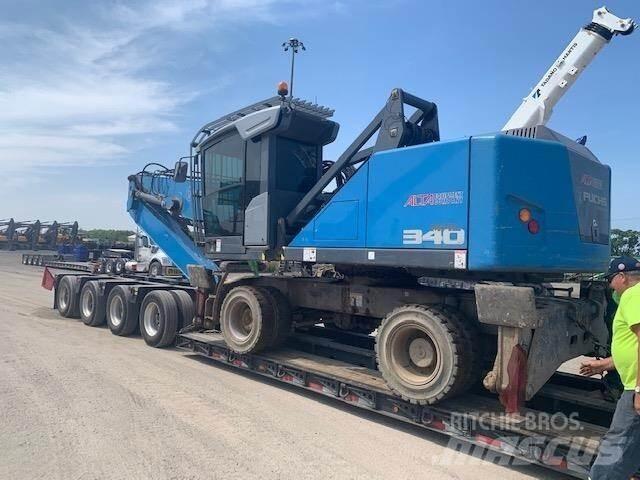 Fuchs MHL340 Bagri na kolesih