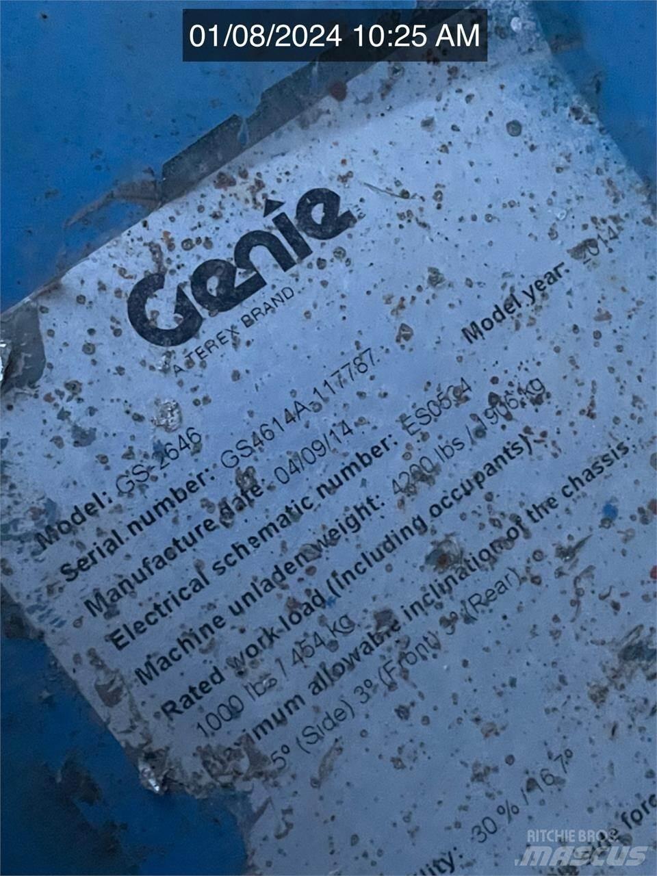 Genie GS2646 Škarjaste dvižne ploščadi