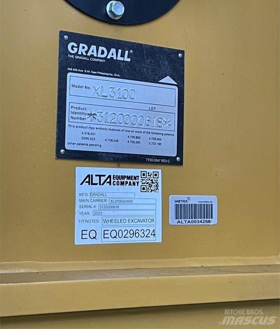 Gradall XL3100 V Bagri na kolesih