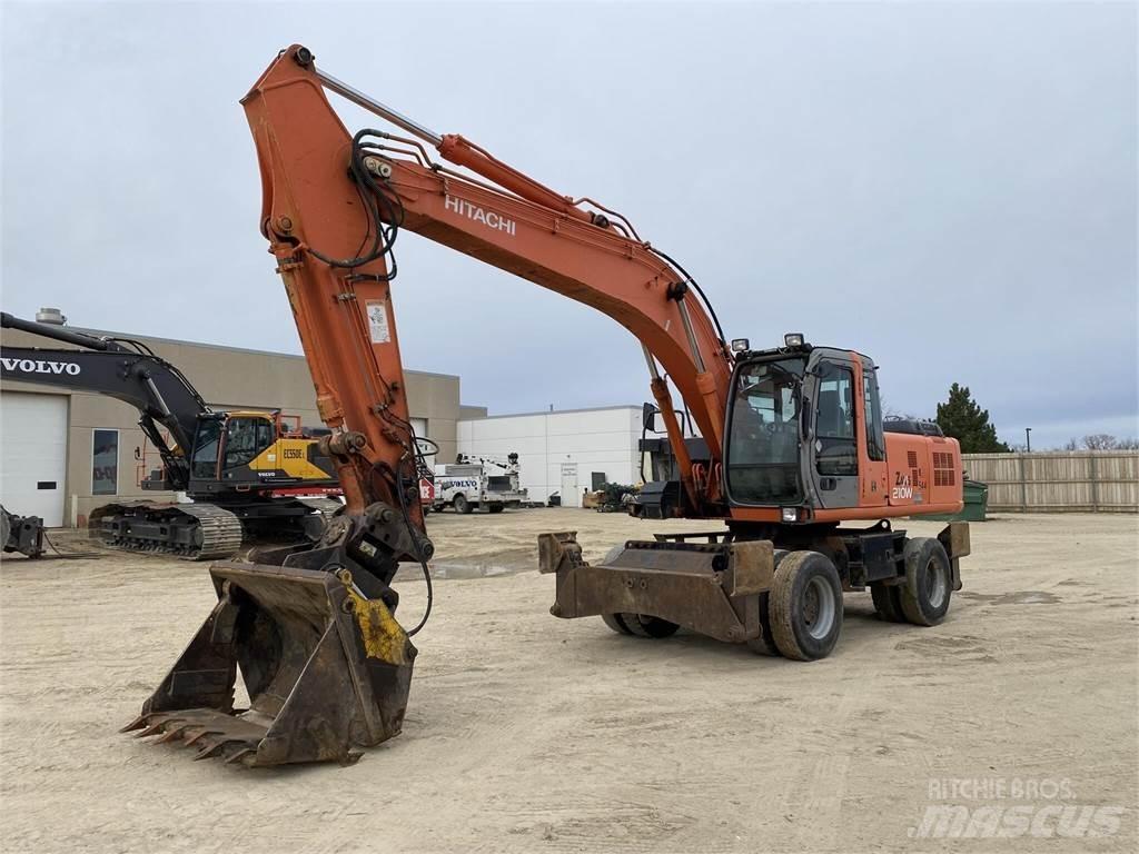 Hitachi ZX210W Bagri na kolesih
