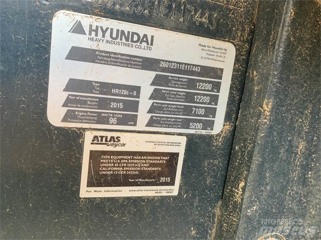 Hyundai HR120C-9 Dvojni valjarji