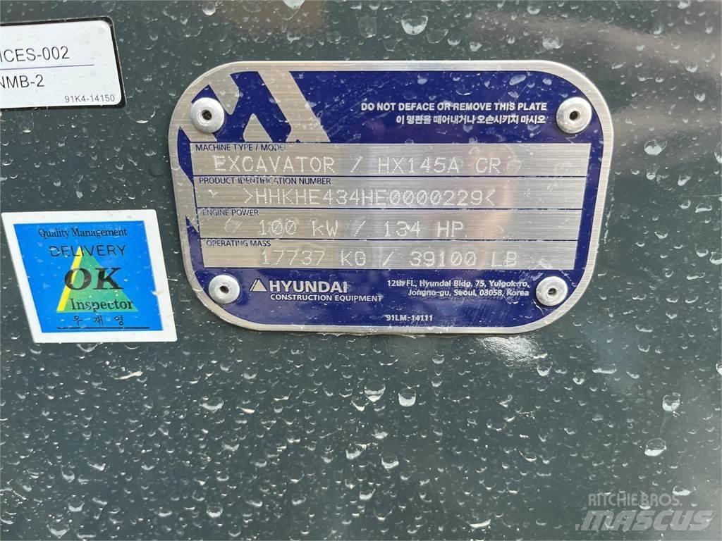 Hyundai HX145A LCR Bagri goseničarji