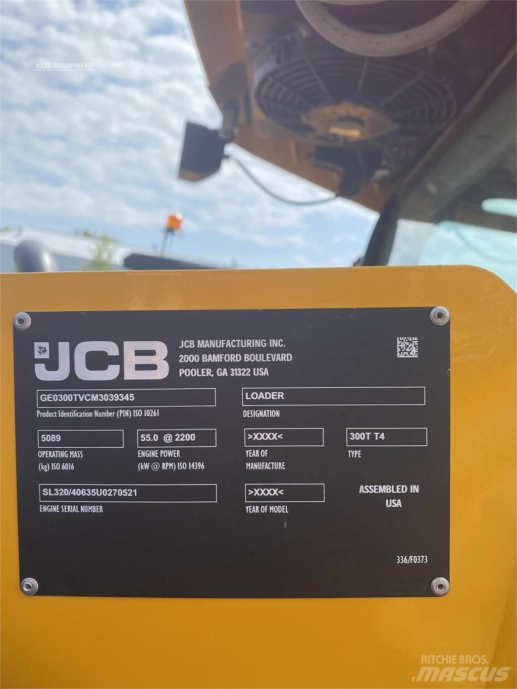 JCB 300T Skid steer mini nakladalci