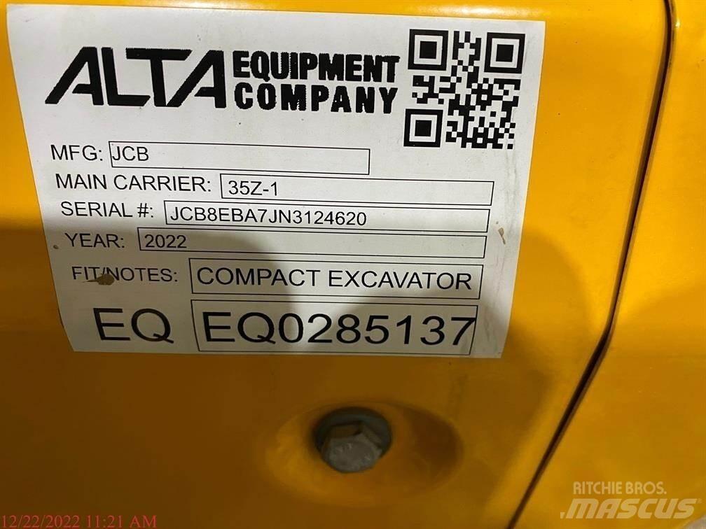 JCB 35Z-1 Mini bagri <7t