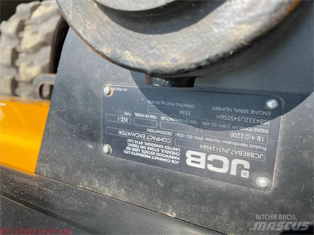 JCB 35Z-1 Mini bagri <7t
