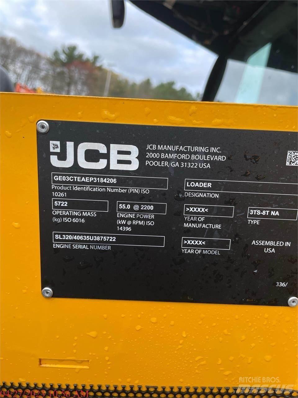 JCB 3TS-8T Skid steer mini nakladalci