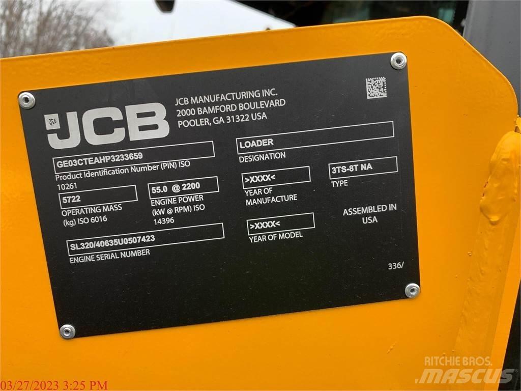 JCB 3TS-8T Skid steer mini nakladalci