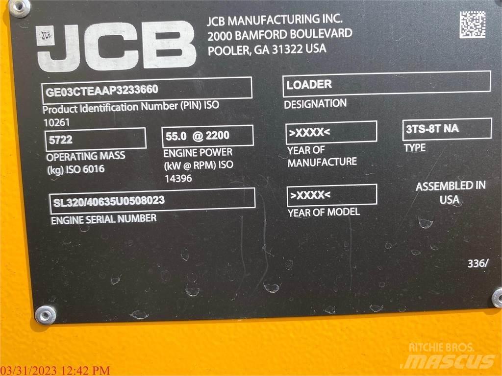 JCB 3TS-8T Skid steer mini nakladalci