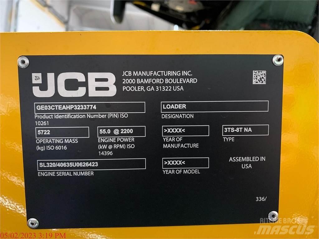 JCB 3TS-8T Skid steer mini nakladalci