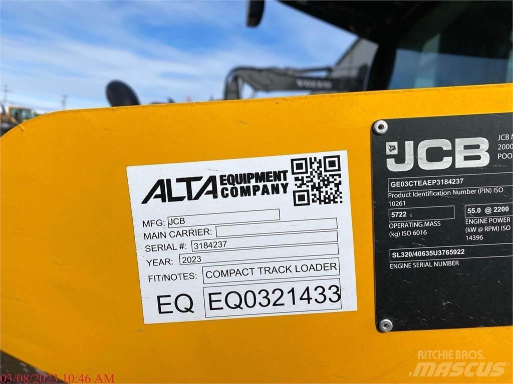 JCB 3TS-8T Skid steer mini nakladalci