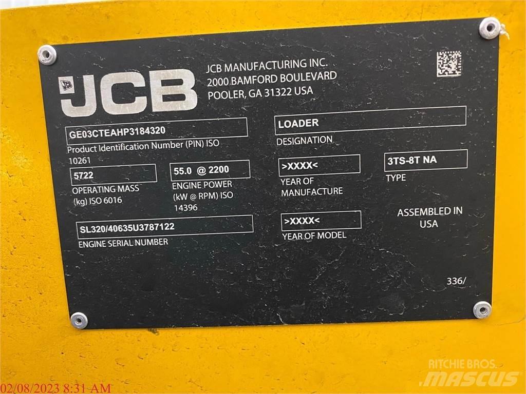 JCB 3TS-8T Skid steer mini nakladalci