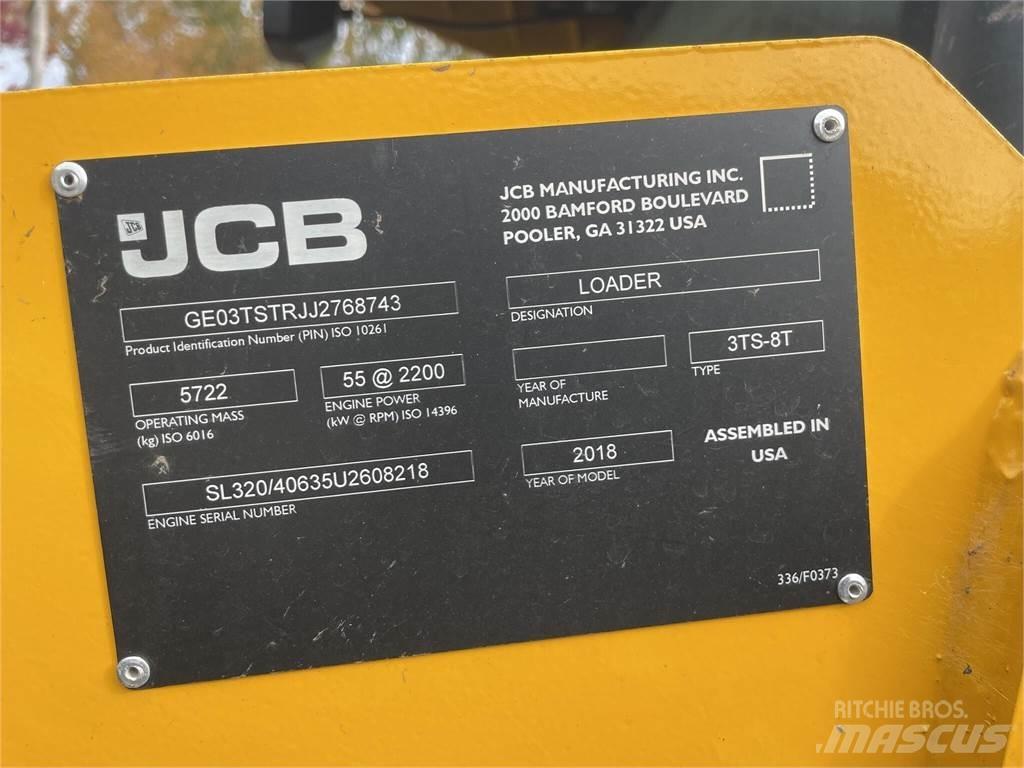JCB 3TS-8T Skid steer mini nakladalci