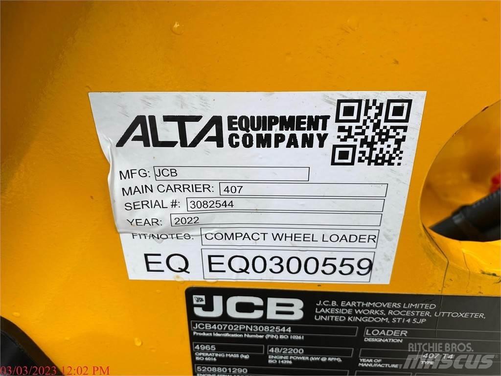 JCB 407 Kolesni nakladalci