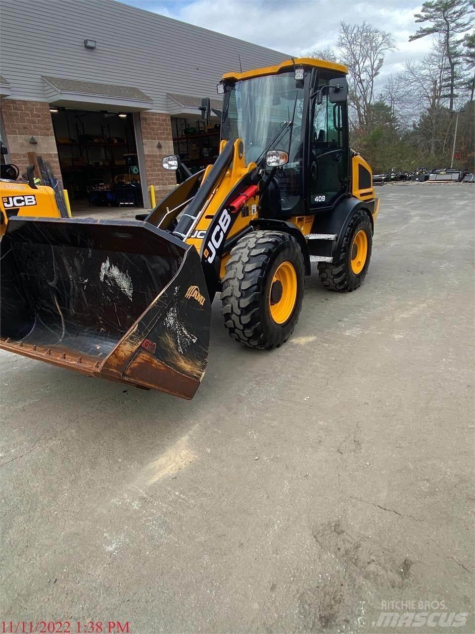 JCB 409 Kolesni nakladalci
