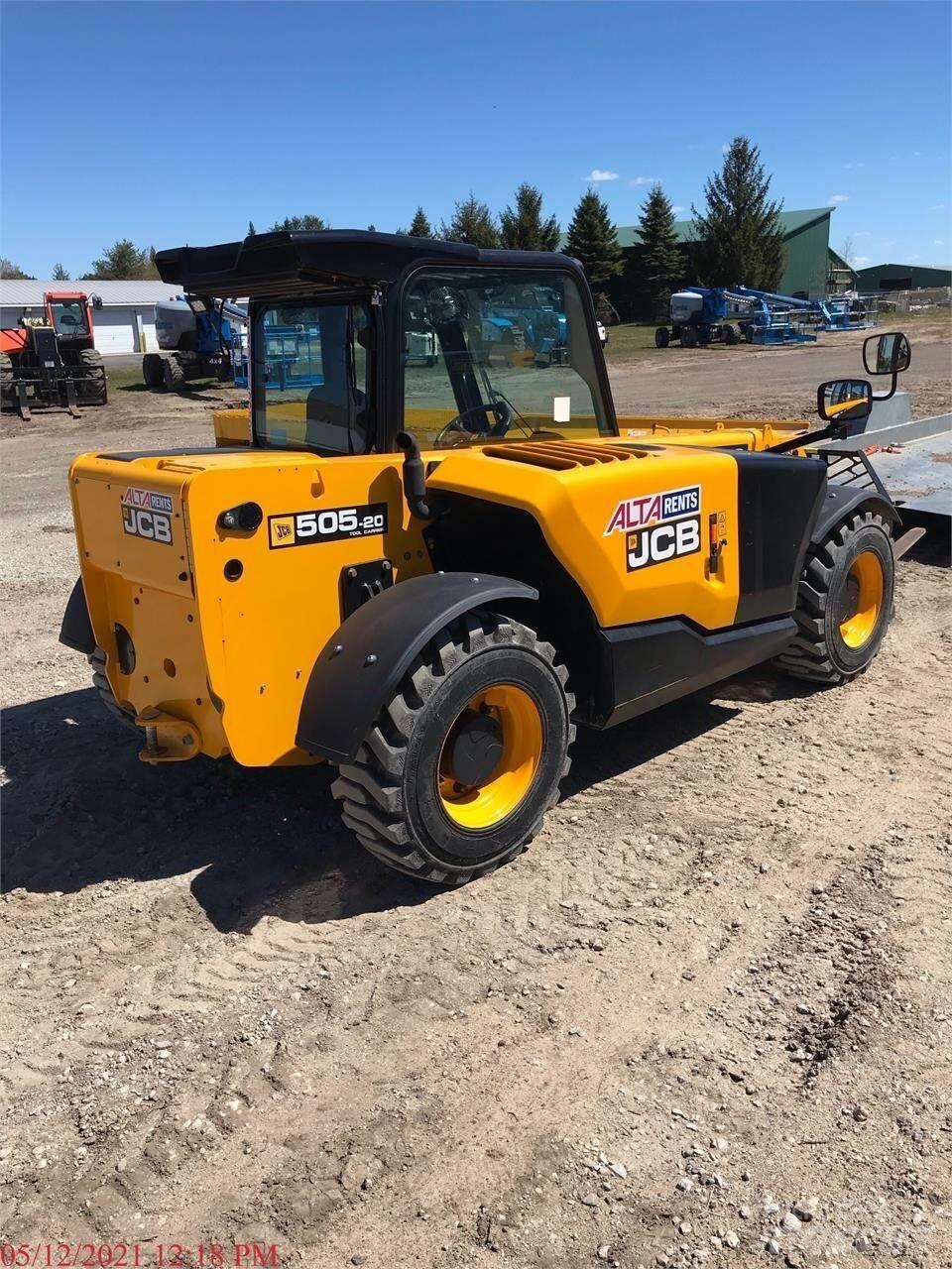 JCB 505-20TC Teleskopski viličarji