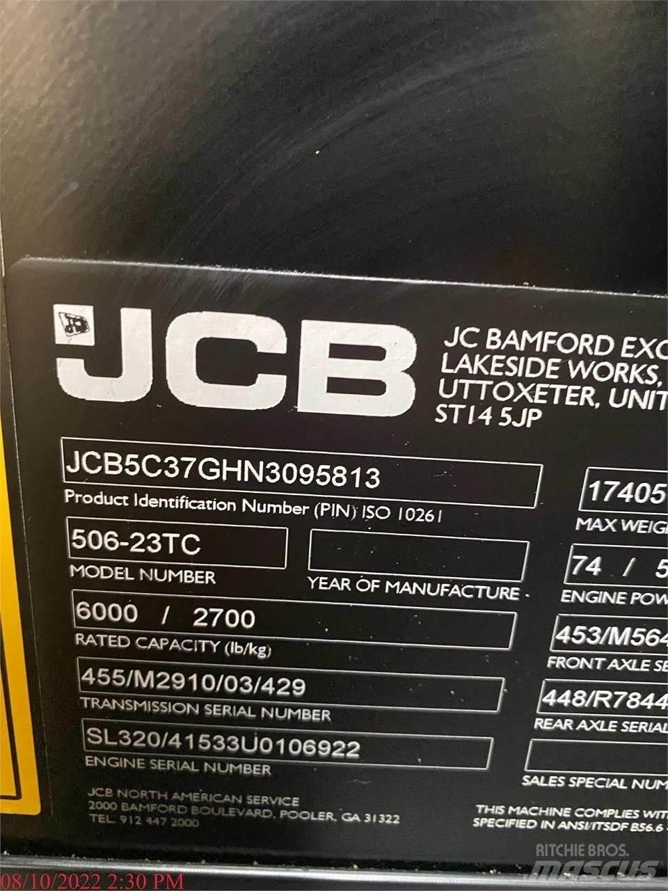 JCB 506-23TC Teleskopski viličarji