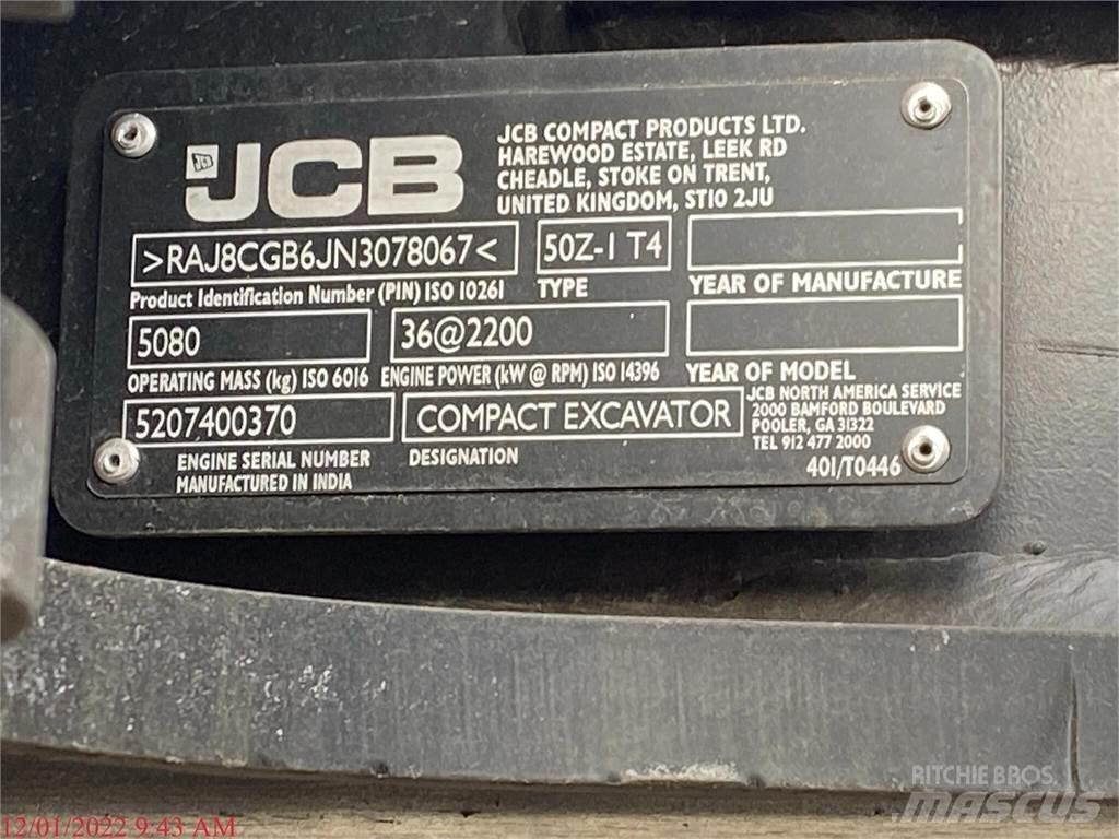 JCB 50Z-1 Mini bagri <7t
