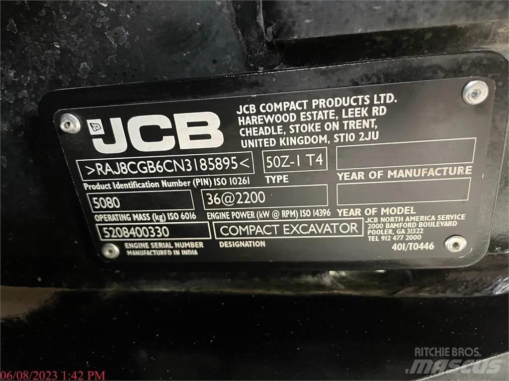 JCB 50Z-1 Mini bagri <7t