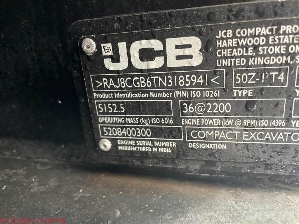 JCB 50Z-1 Mini bagri <7t