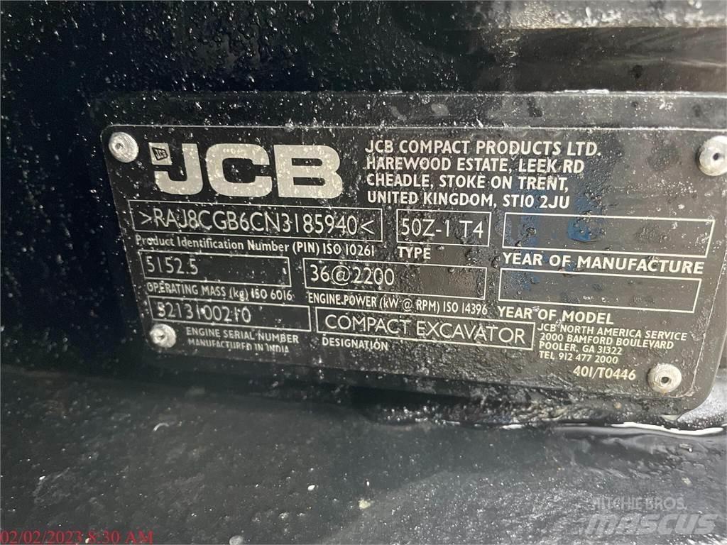 JCB 50Z-1 Mini bagri <7t