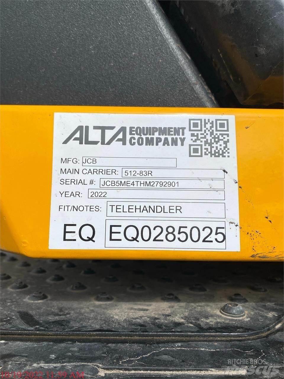 JCB 512-83R Teleskopski viličarji