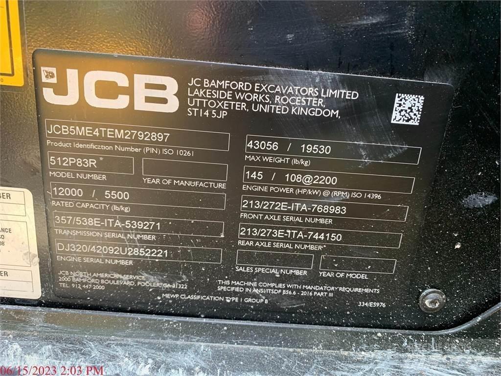 JCB 512-83R Teleskopski viličarji