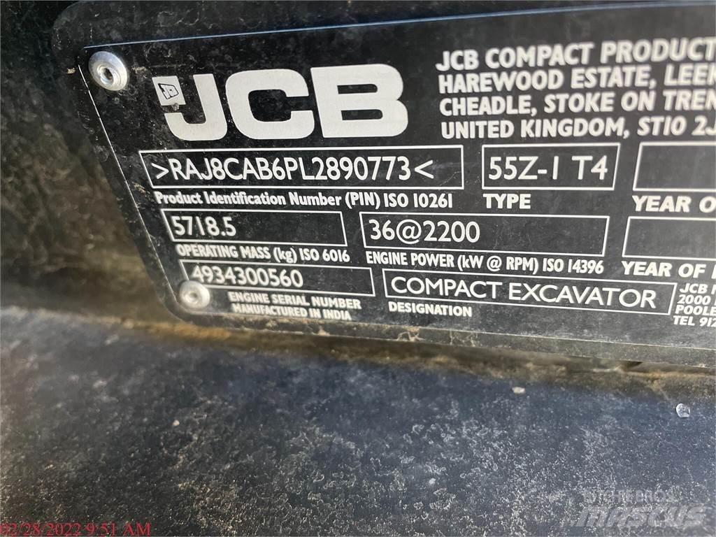 JCB 55Z-1 Mini bagri <7t