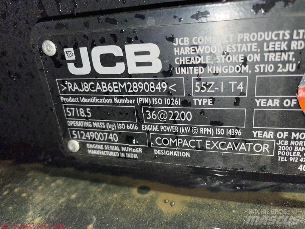 JCB 55Z-1 Mini bagri <7t