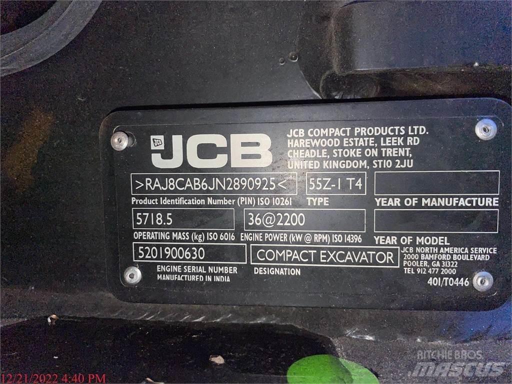 JCB 55Z-1 Mini bagri <7t