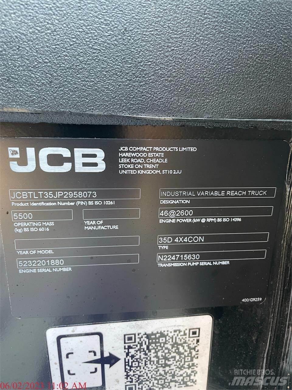 JCB 77-52D Teleskopski viličarji