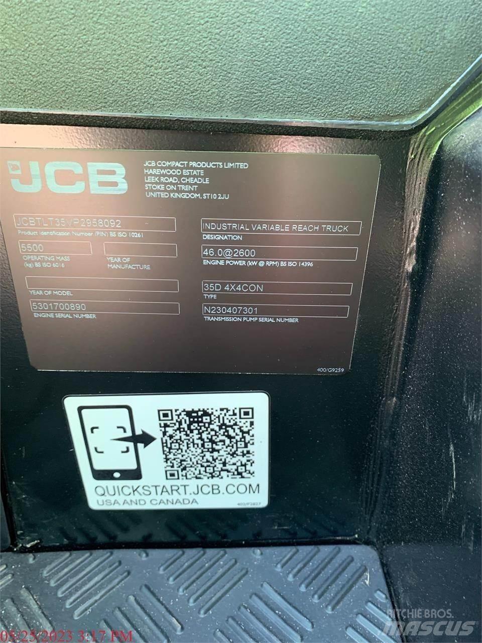 JCB 77-52D Teleskopski viličarji