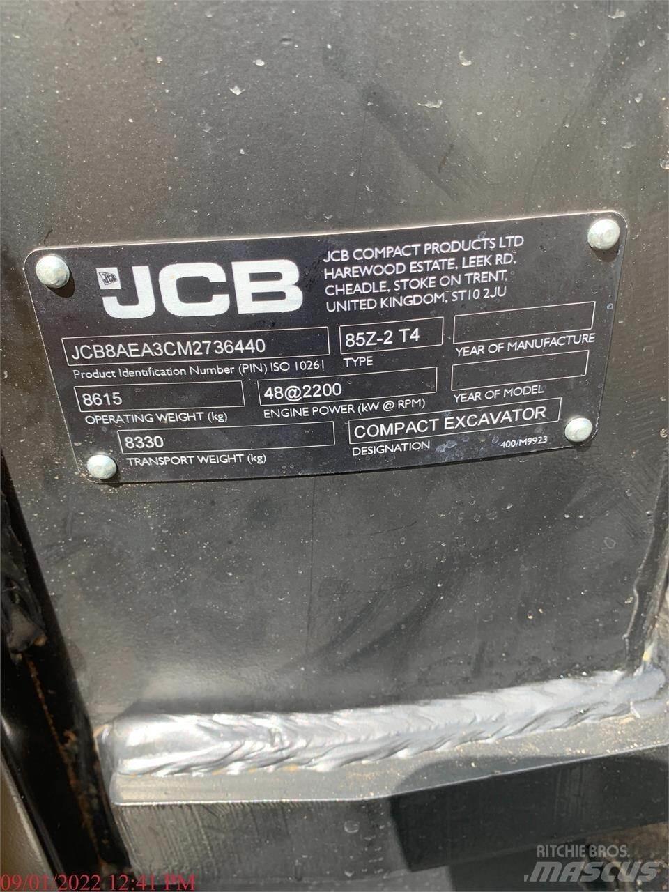 JCB 85Z-2 Bagri goseničarji