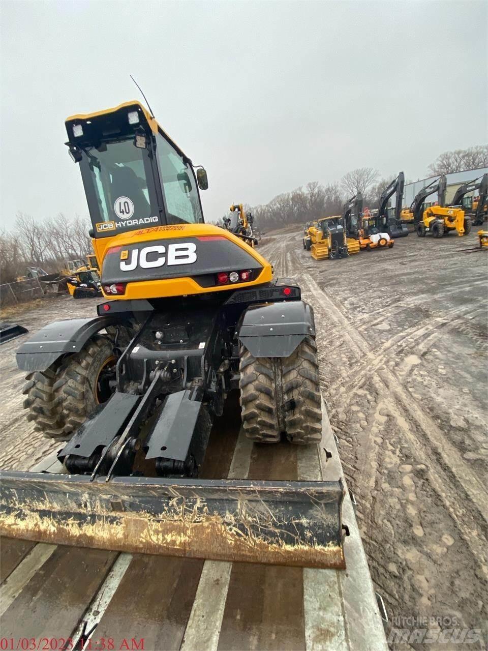 JCB HD110W Bagri na kolesih