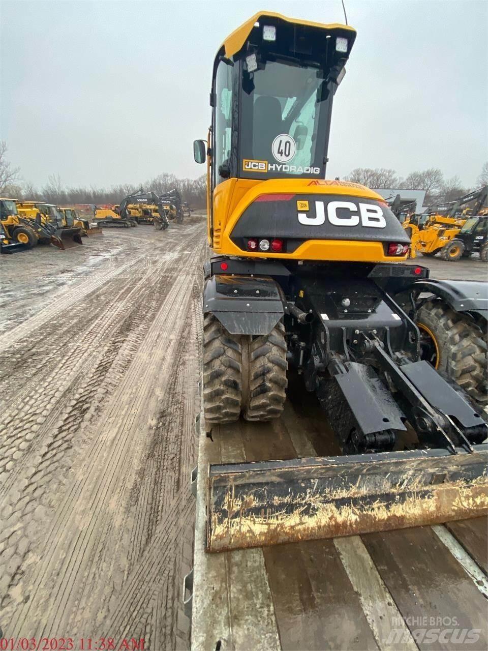 JCB HD110W Bagri na kolesih